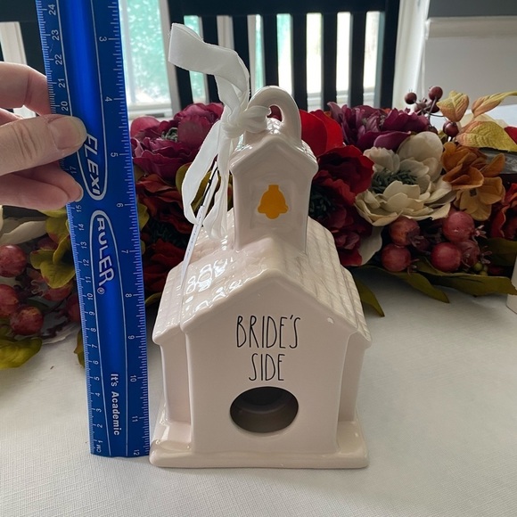 ⭐️HOST PICK⭐️👰‍♀️NWT Rae Dunn Brides Side Birdhouse - Picture 8 of 10